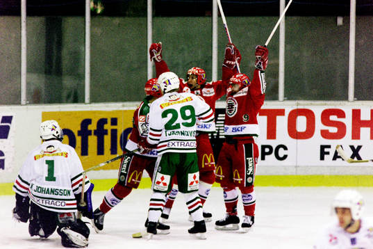 Jubel i Frölunda