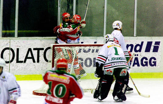 Jubel i Frölunda