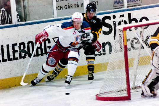 Håkan Åhlund, Malmö med pucken