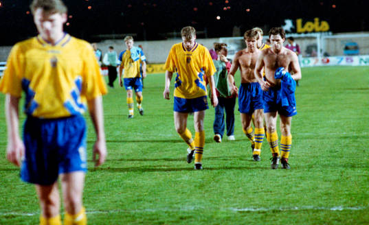 Johnny Ekström, Roland Nilsson och Pontus Kåmark är