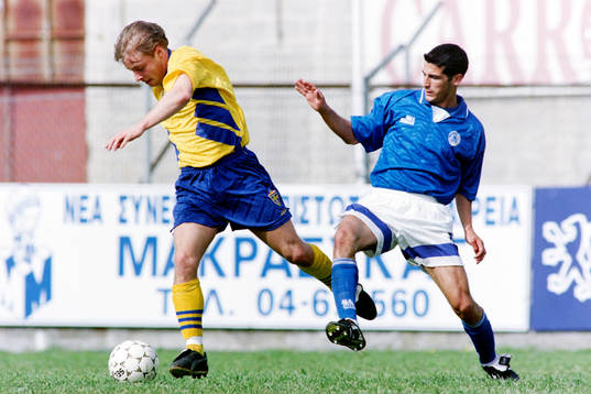 Anders Andersson, Sverige med bollen