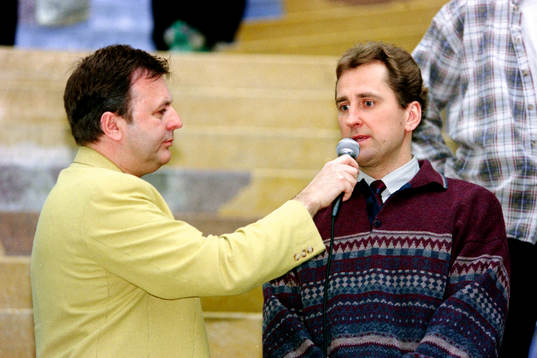 Hans Elfstrand och Erik Hamrén, tränare i AIK