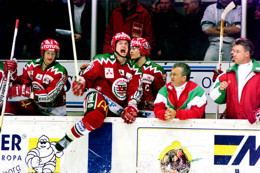 Per-Johan Axelsson, Stefan Larsson, Terho Koskela och Lars
