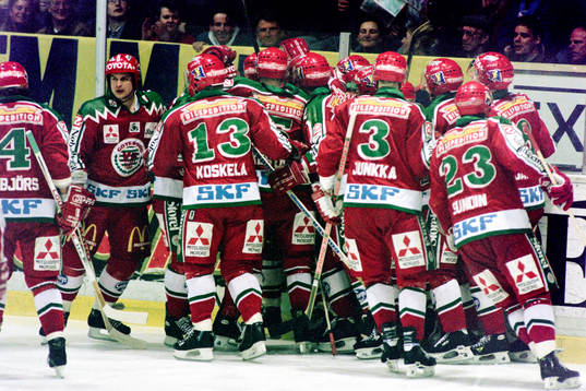 Jubel i Frölunda