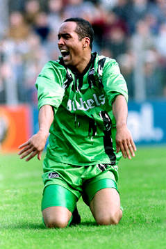 Fotboll, Bundesliga, Bochum - Borussia Mönchengladbach,
