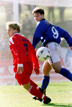 Fotboll, Åttondelsfinal, Skandiacupen, Halmstad - Malmö