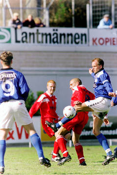 Fotboll, Åttondelsfinal, Skandiacupen, Halmstad - Malmö