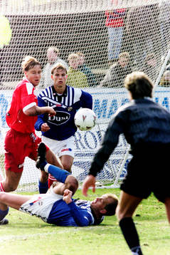 Fotboll, Åttondelsfinal, Skandiacupen, Halmstad - Malmö