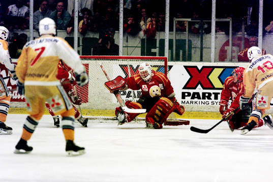 Michael Sundlöv, målvakt i Brynäs