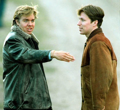 Tomas Brolin och Jan-Ove Waldner