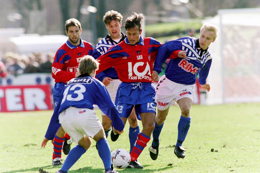 Marcus Lantz, Helsingborg, Helsingborg med bollen