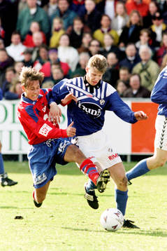 Marcus Lantz, Helsingborg, Helsingborg i kamp om bollen
