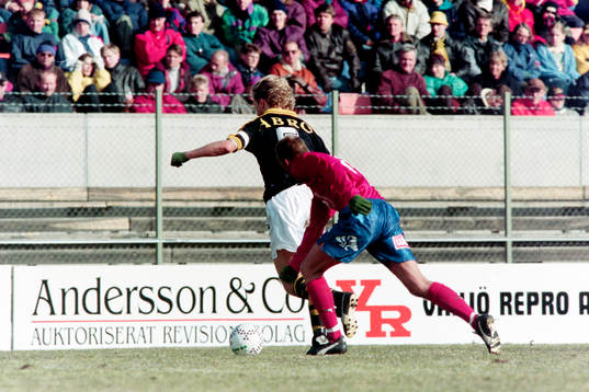 Fotboll, Allsvenskan, Öster - AIK, 0-2
