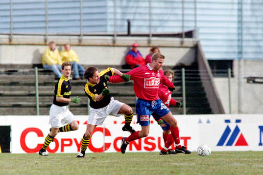 Hans Eklund, Öster med bollen