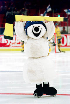 Mascot på isen