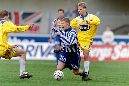 Jesper Blomqvist, Göteborg fälls av halmstads Niclas