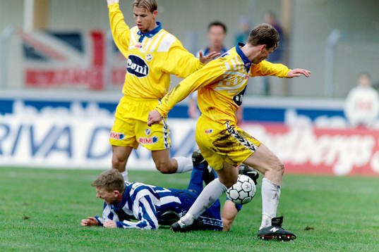 Jesper Blomqvist, Göteborg fälls av halmstads Niclas