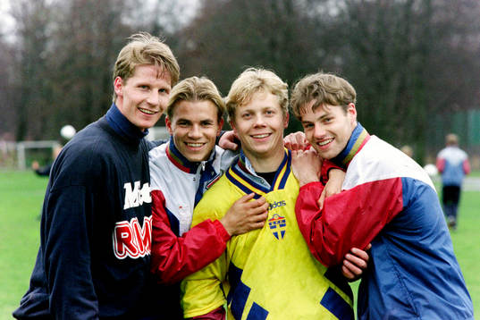 Jesper Mattsson, Niclas Alexandersson, Robert Andersson och
