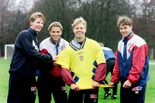 Jesper Mattsson, Niclas Alexandersson, Robert Andersson och