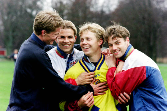 Jesper Mattsson, Niclas Alexandersson, Robert Andersson och