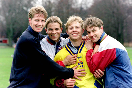 Jesper Mattsson, Niclas Alexandersson, Robert Andersson och