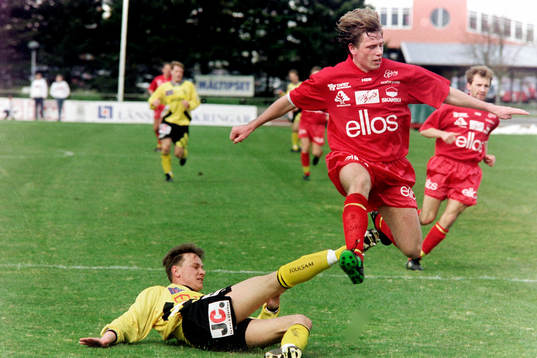 Ingmar Olovsson, Hässleholm med en glidtackling
