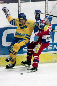Ishockey, Tjeckien - Sverige, 2-3