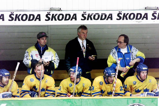 Curt Lundmark, förbundskapten i Sverige