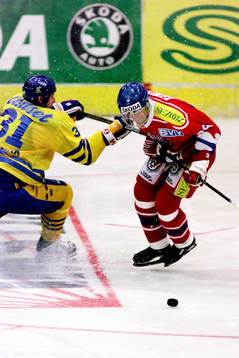 Robert Nordmark, Sverige stoppar tjeckiens Jiri Sejba