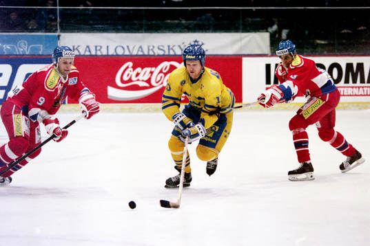 Bläddra bland fler bilder av Ishockey, Tjeckien - Sverige, 2-3