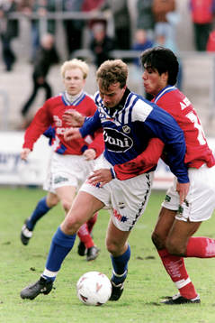 Fotboll, Skandiacupen, Kvartsfinal, Halmstad - Assyriska,