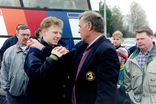 Daniel Alfredsson och Sven Tumba