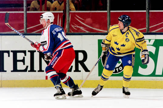 Chris O´Sullivan, USA och Charles Berglund, Sverige