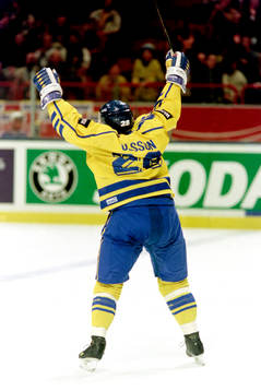 Mikael Johansson, Sverige jublar