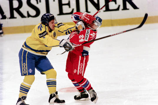Ishockey, VM, Sverige - Tjeckien, 2-1