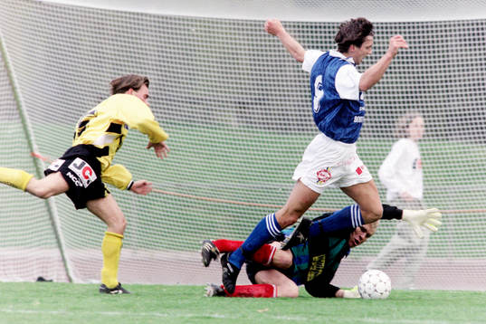 Benny Johansson, målvakt i Hässleholm