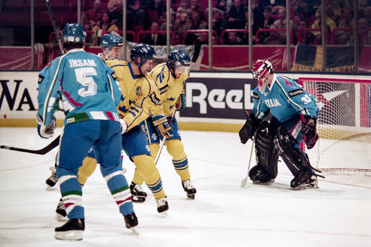 Ishockey, VM, Sverige - Italien