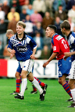 Fotboll, Skandiacupen, Semifinal, Helsingborg - Halmstad,