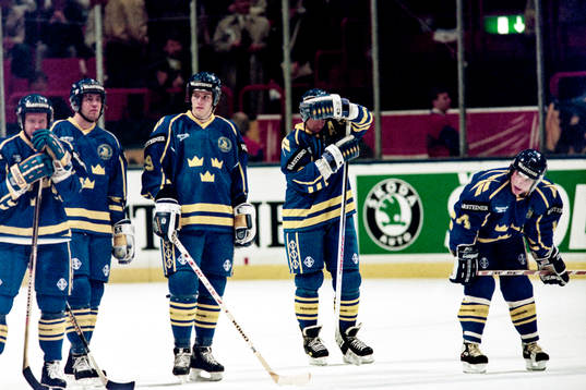 Bläddra bland fler bilder av Ishockey, VM, final, Finland - Sverige, 4-1