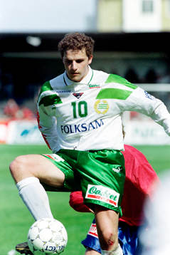 Hans Bergh, Hammarby med bollen
