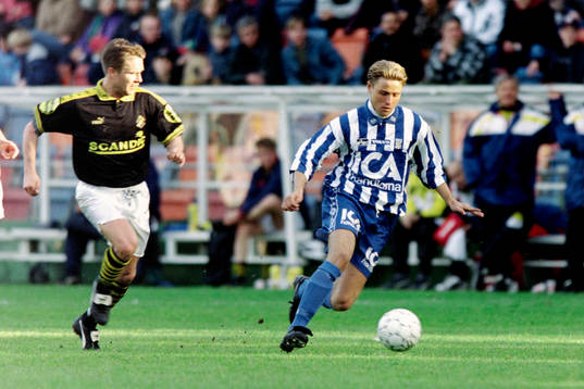 Erik Wahlstedt, Göteborg med bollen