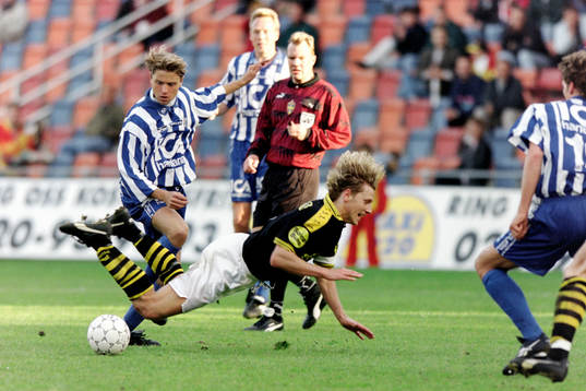 Erik Wahlstedt, Göteborg fäller Jesper Jansson, AIK