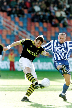 Jarmo Saastamoinen, AIK  och Mikael Martinsson, Göteborg