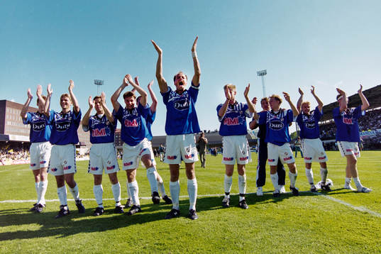 Tommy Andersson och Halmstad jublar