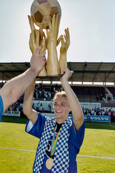 Niclas Alexandersson, Halmstad med pokalen