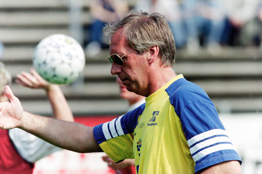 Bengt Simonsson, förbundskapten i Sverige