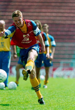 Stefan Schwarz laddar