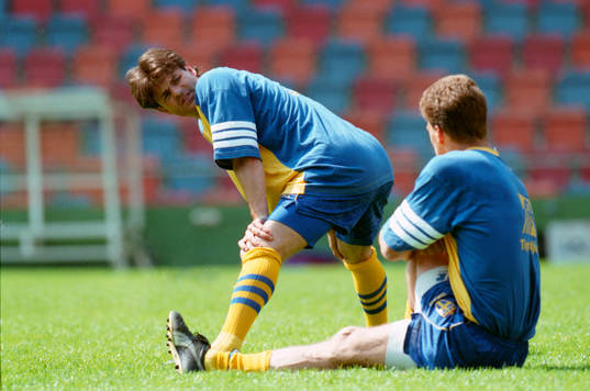 Anders Limpar stretchar