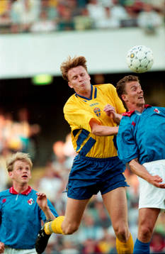 Kennet Andersson i nickduell