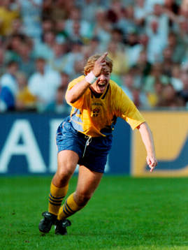 Tomas Brolin jublar